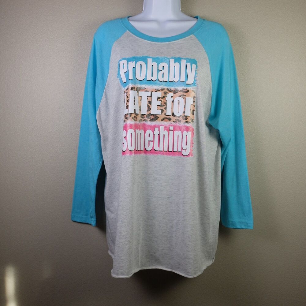 Next Level Apparel Statement 3/4 Sleeves Shirt Size Large